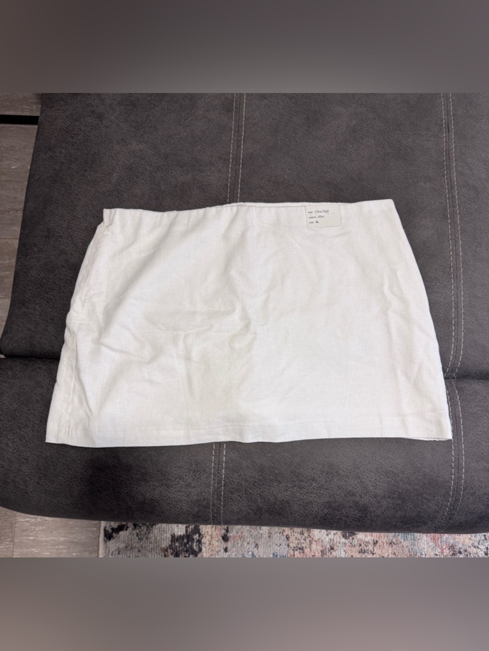 Abercrombie Linen Skort NWT